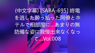 (中文字幕) [SABA-695] 終電を逃した酔っ払った同僚とホテルで相部屋に…あまりの無防備な姿に我慢出来なくなって…Vol.008