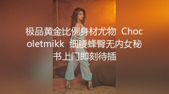 极品黄金比例身材尤物  Chocoletmikk  细腰蜂臀无内女秘书上门即刻待插