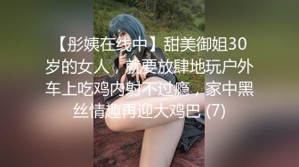 【彤姨在线中】甜美御姐30岁的女人，就要放肆地玩户外车上吃鸡内射不过瘾，家中黑丝情趣再迎大鸡巴 (7)