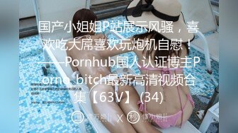 国产小姐姐P站展示风骚，喜欢吃大屌喜欢玩炮机自慰！——Pornhub国人认证博主Porno_bitch最新高清视频合集【63V】 (34)